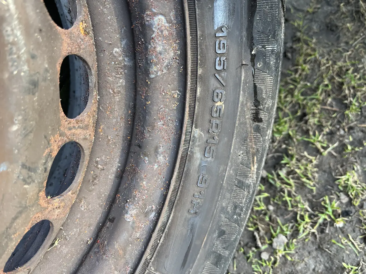 Billede 3 - VW 4 fælge med dæk