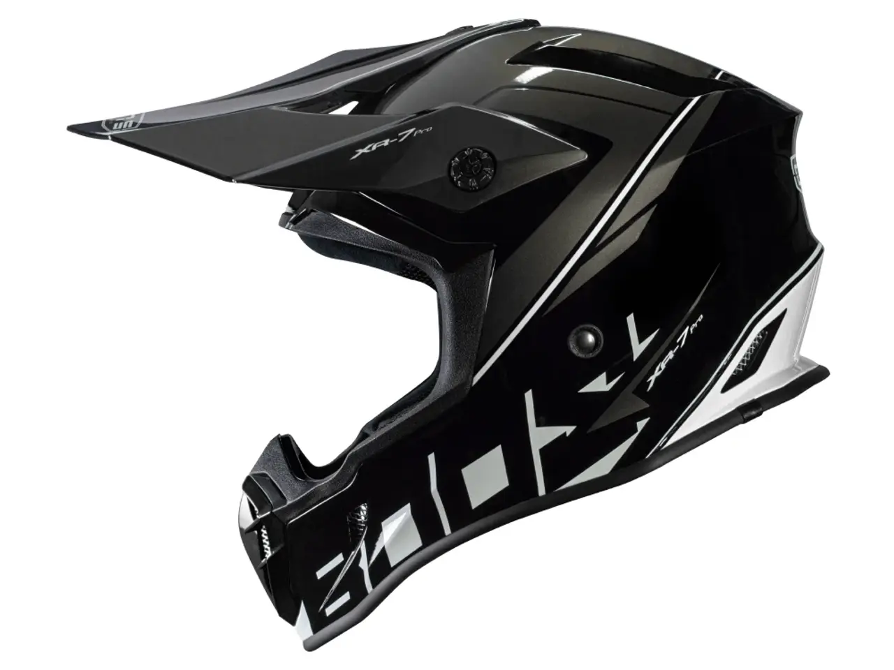 Billede 5 - CMS Motocross hjelm Senior Orange