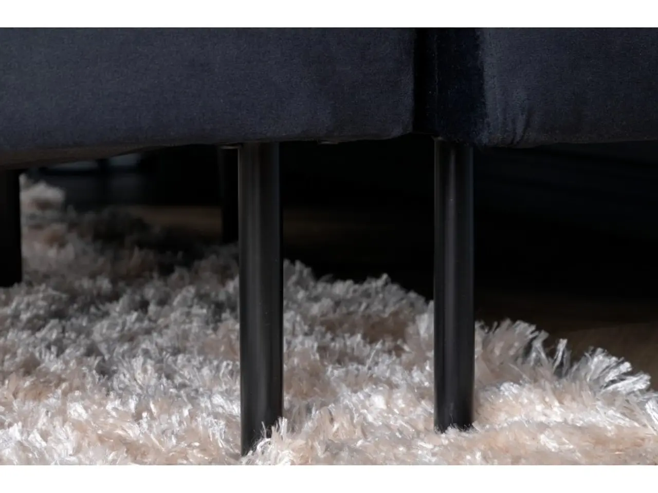Billede 17 - Zoom U-Sofa - Sort Velour