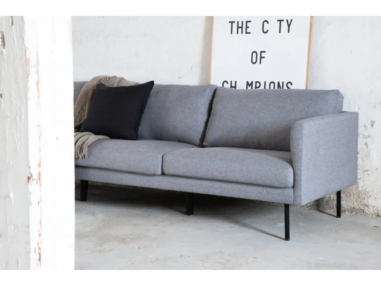 Billede 12 - Zoom 3 personers Sofa  - Grå