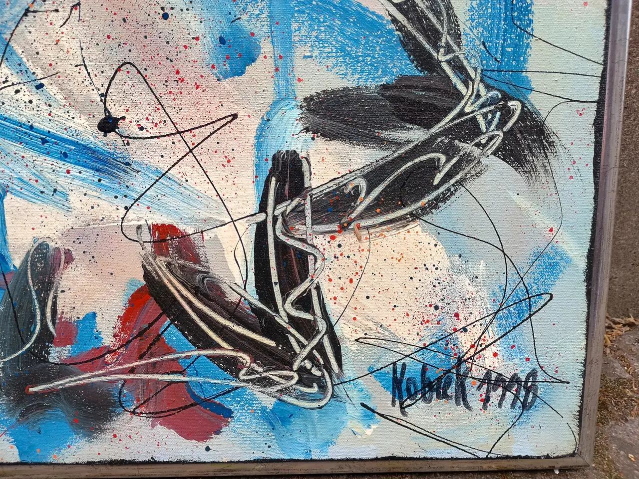 Billede 7 - Acryl maleri 50 x 60cm.