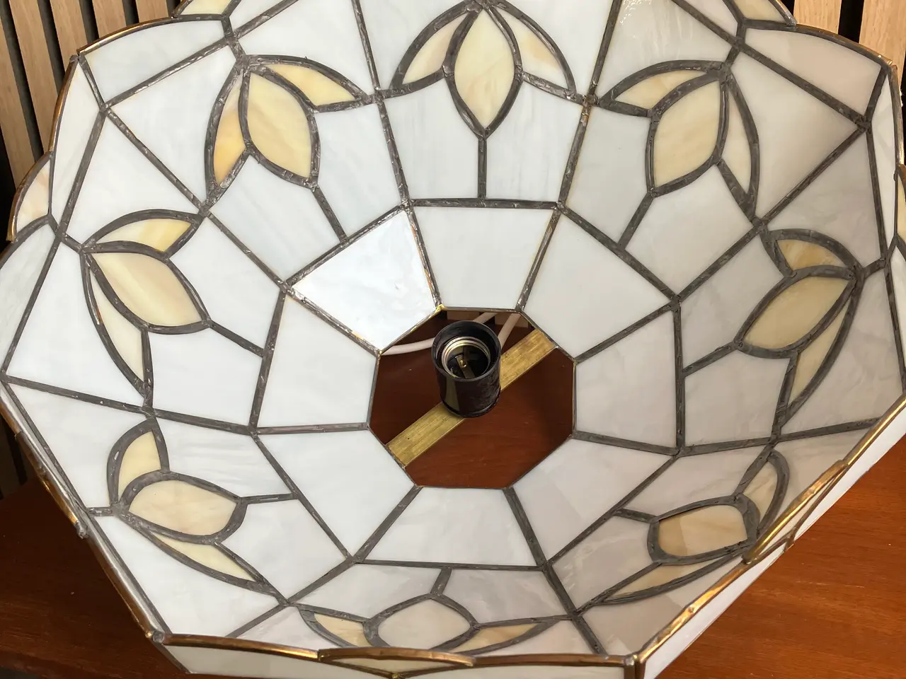 Billede 5 - Vintage Tiffany- stil lampe