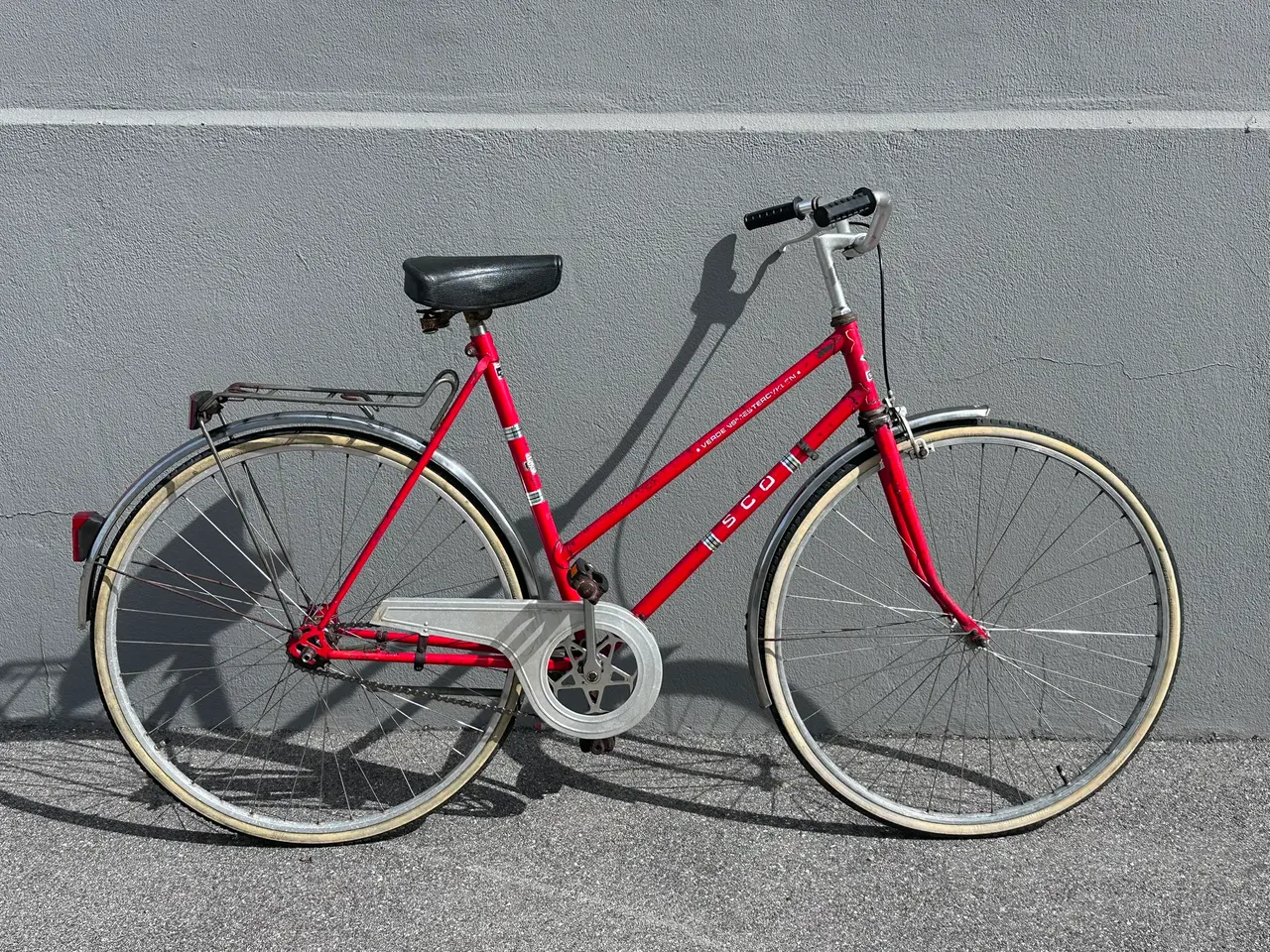 Billede 1 - Rød S.C.O. retro Verdensmestercyklen