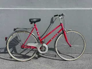 Rød S.C.O. retro Verdensmestercyklen