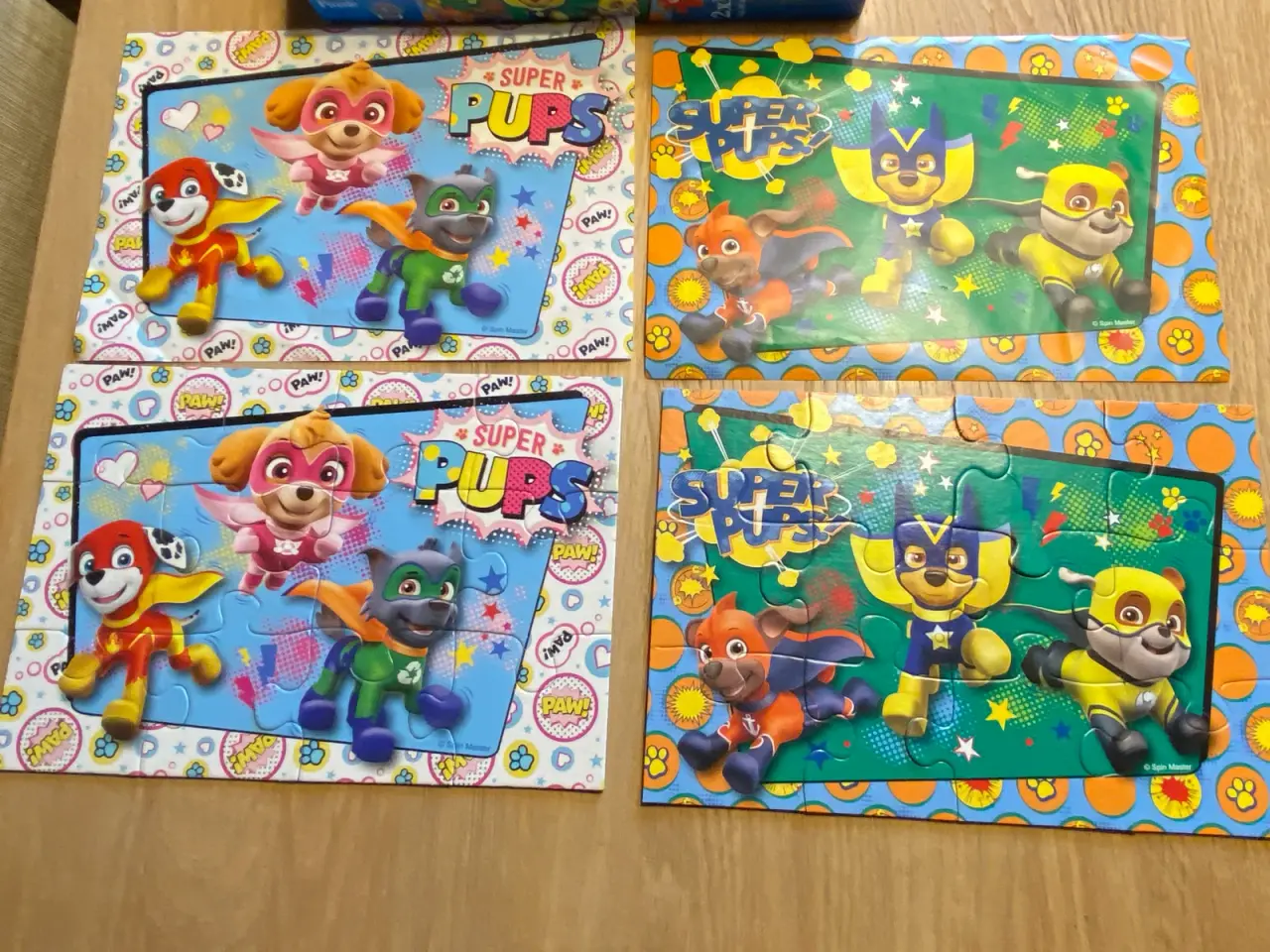 Billede 12 - Disney pudlespil med 200 brikker 6 spil ialt