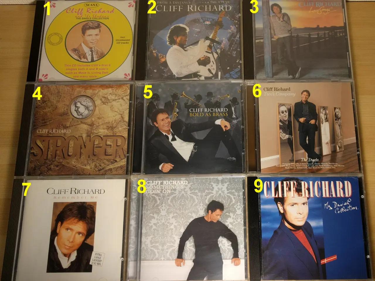 Billede 1 - Cliff Richard CD'er: 16 Titler