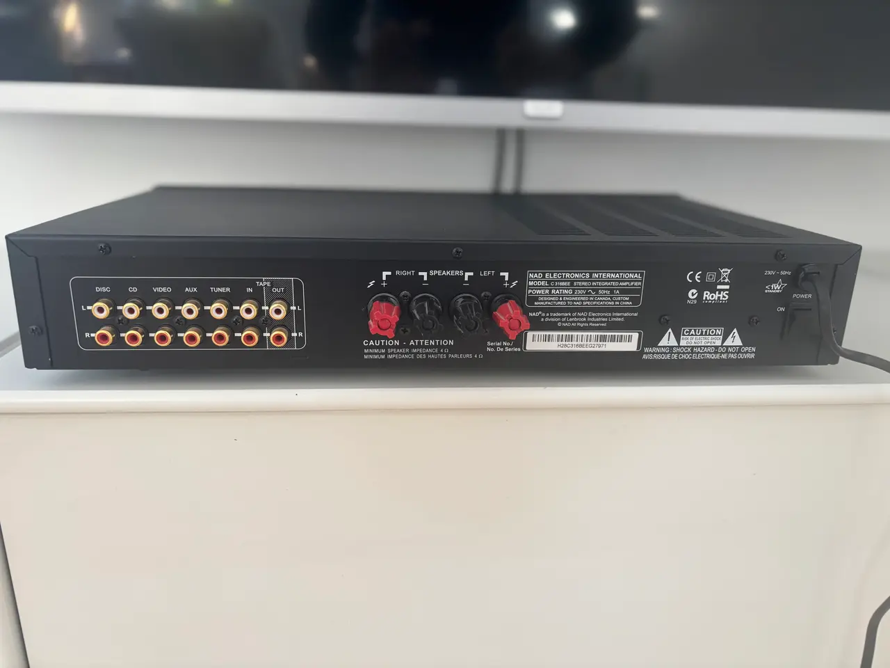 Billede 2 - NAD forstærker model C 316BEE
