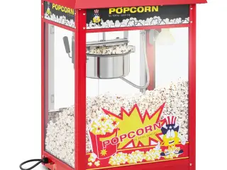  Popcornmaskine – rødt tag – 230 V