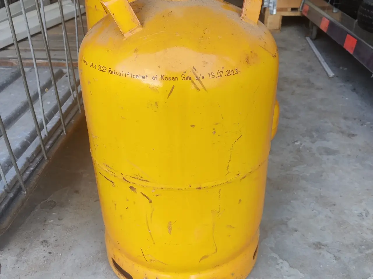 Billede 1 - 11 kg gasflaske med plombering 