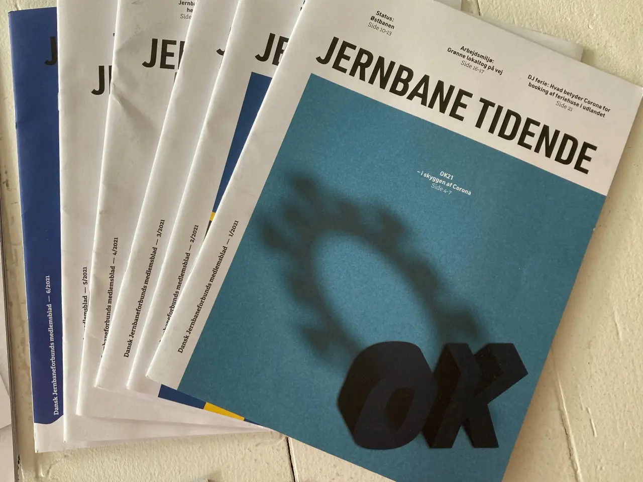 Billede 3 - 3 årgange Jernbane Tidende