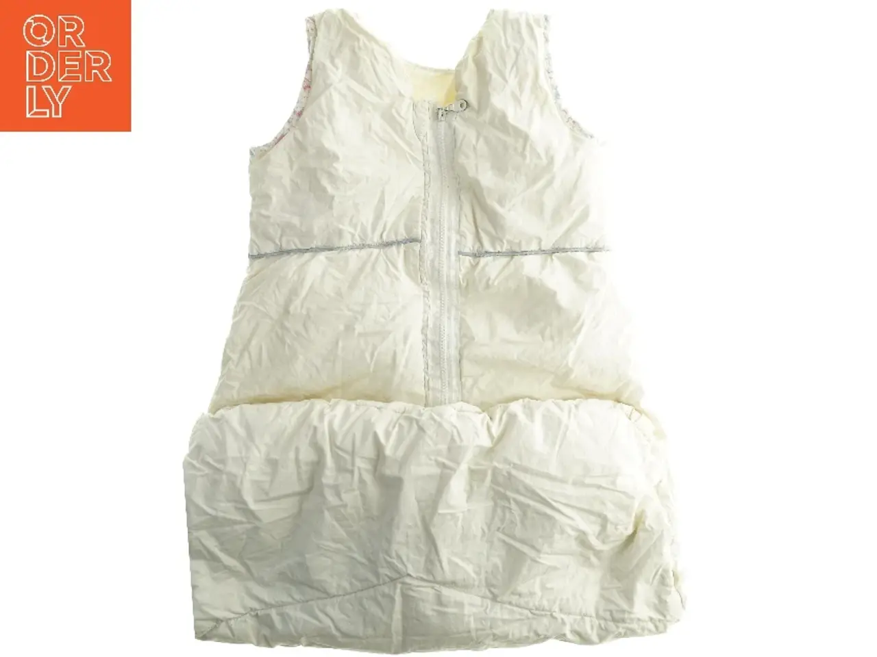 Billede 1 - Vatteret babysvøb, hvid (str. 95 x 55 cm)