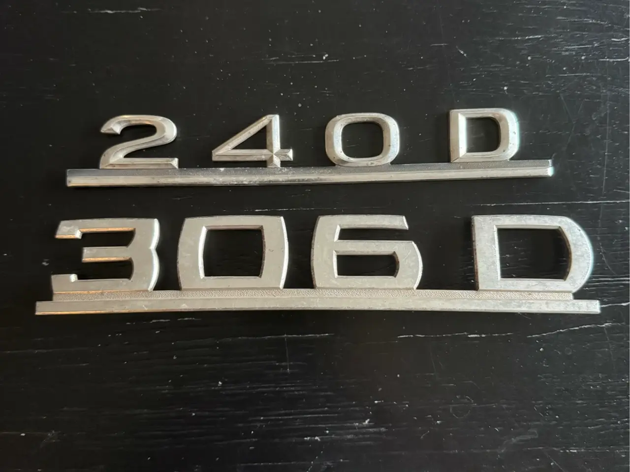 Billede 4 - Mercedes 240D og 306D logo/emblem