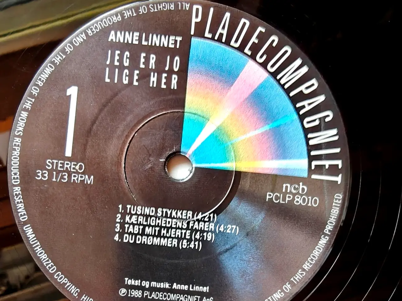 Billede 3 - LP, Anne Linnet x8