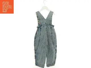 Vintage Stonewashed Denim Overalls med pomponer fra Reima (str. 92 cm)
