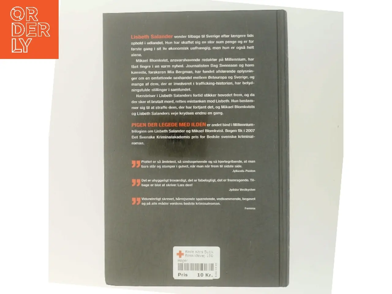 Billede 3 - Pigen der legede med ilden af Stieg Larsson (Bog)