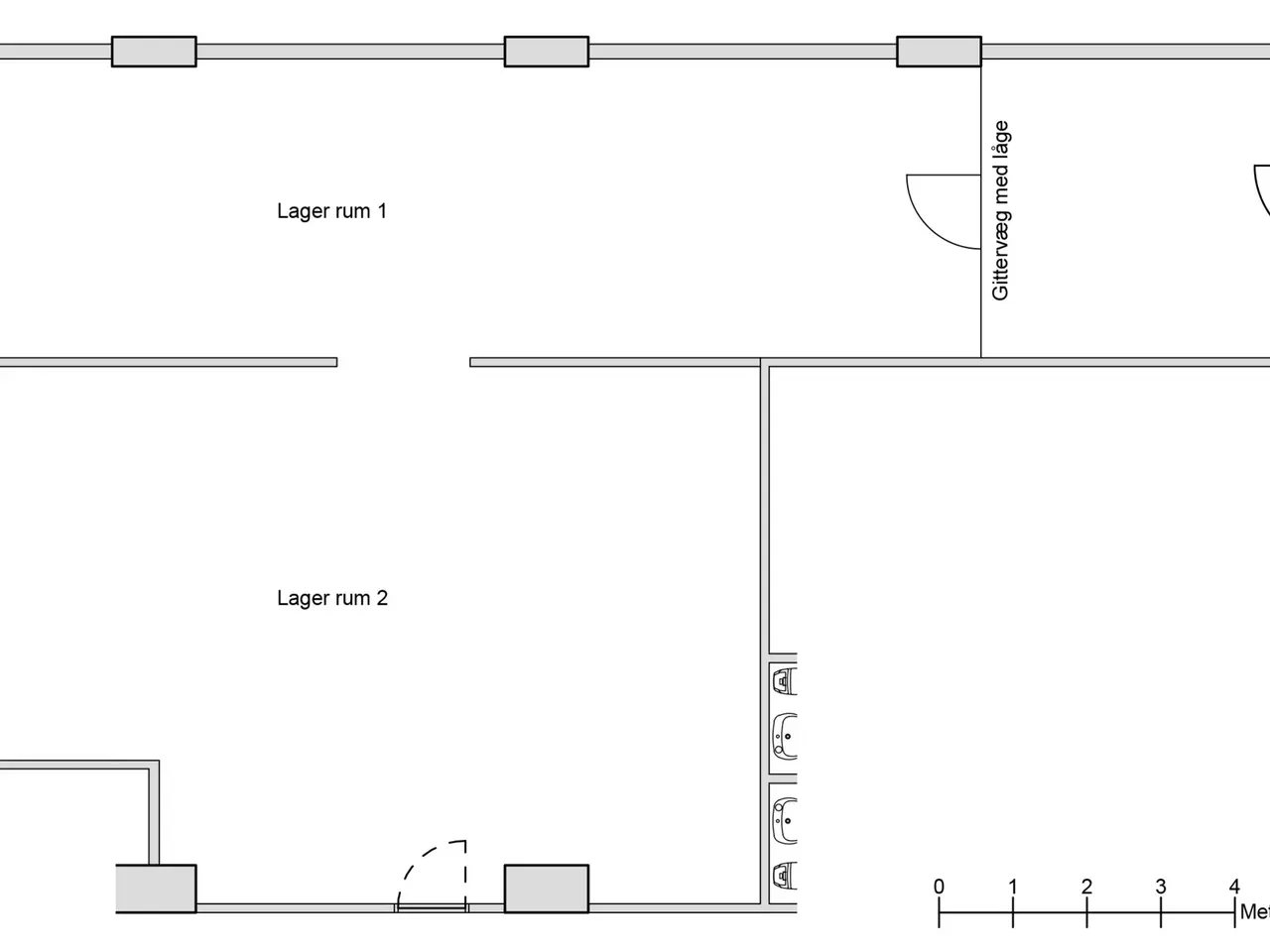 Billede 6 - 181 m² opvarmet og veldisponeret lager ved Ringgade Centret