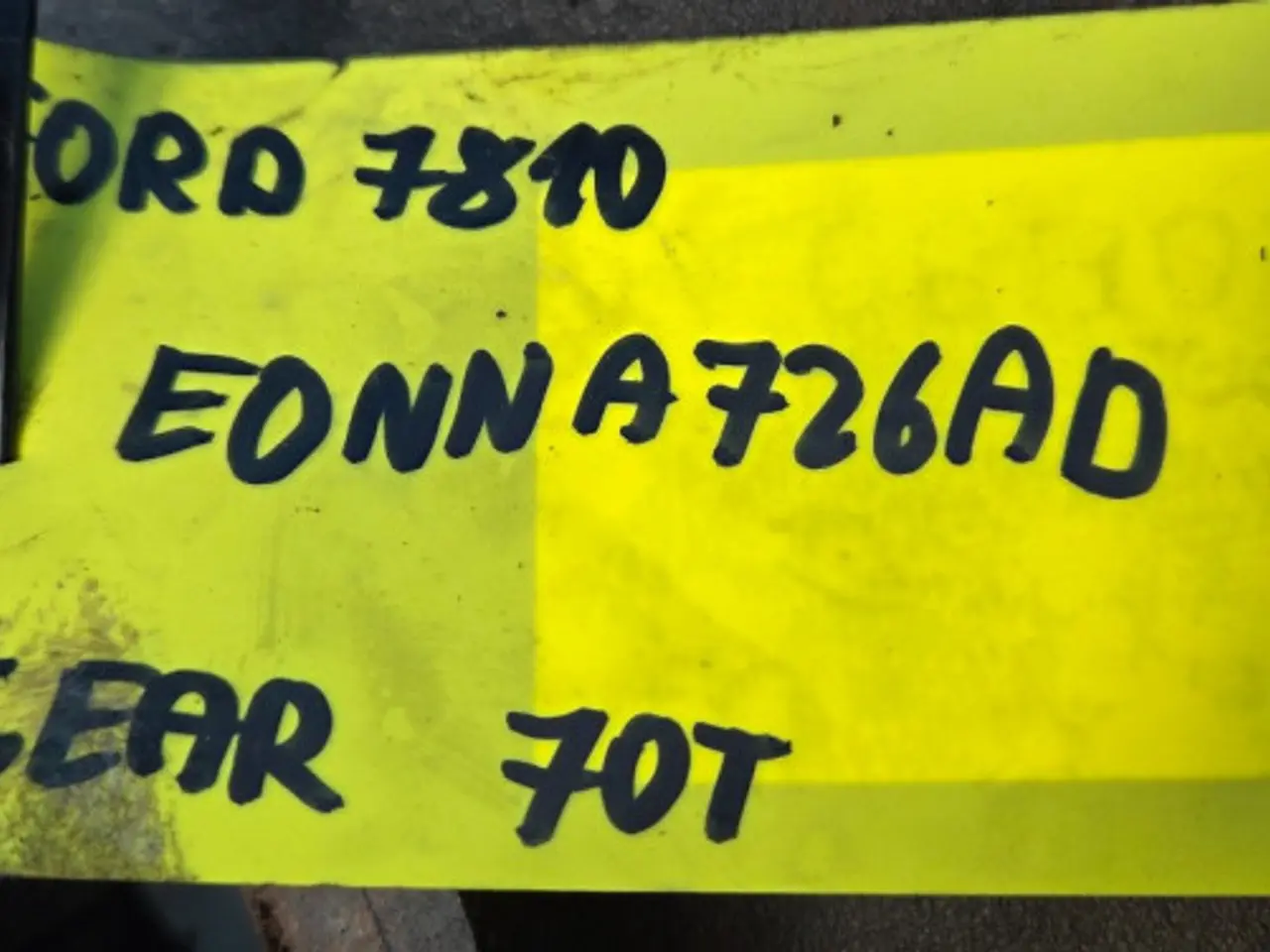 Billede 6 - Ford 7810 Gearhjul E0NNA726AD