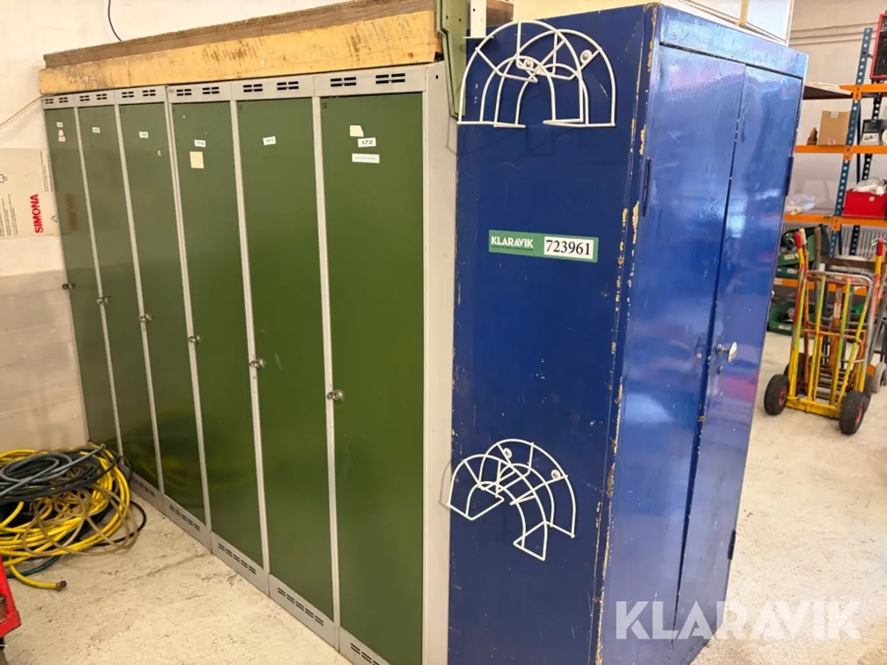 Billede 1 - Skabe i metal - 8 moduler