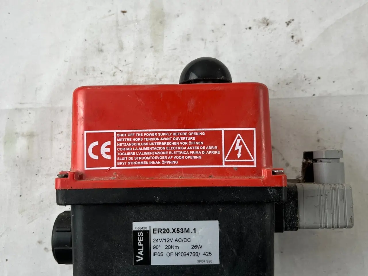 Billede 8 - Valpes ER20.X53M.1 Electric ventil Actuator AC/DC