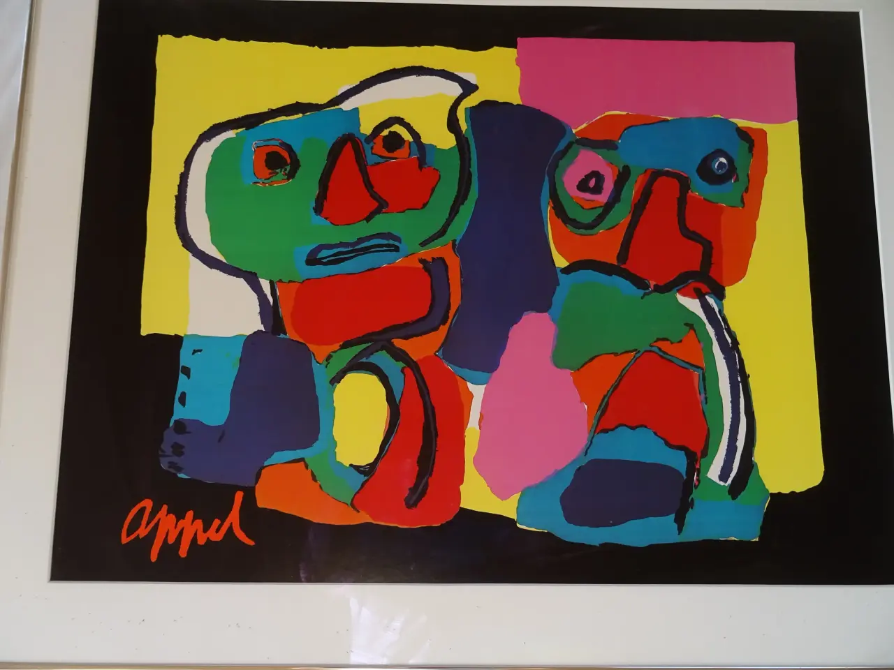 Billede 3 - Karel Appel flot billed.