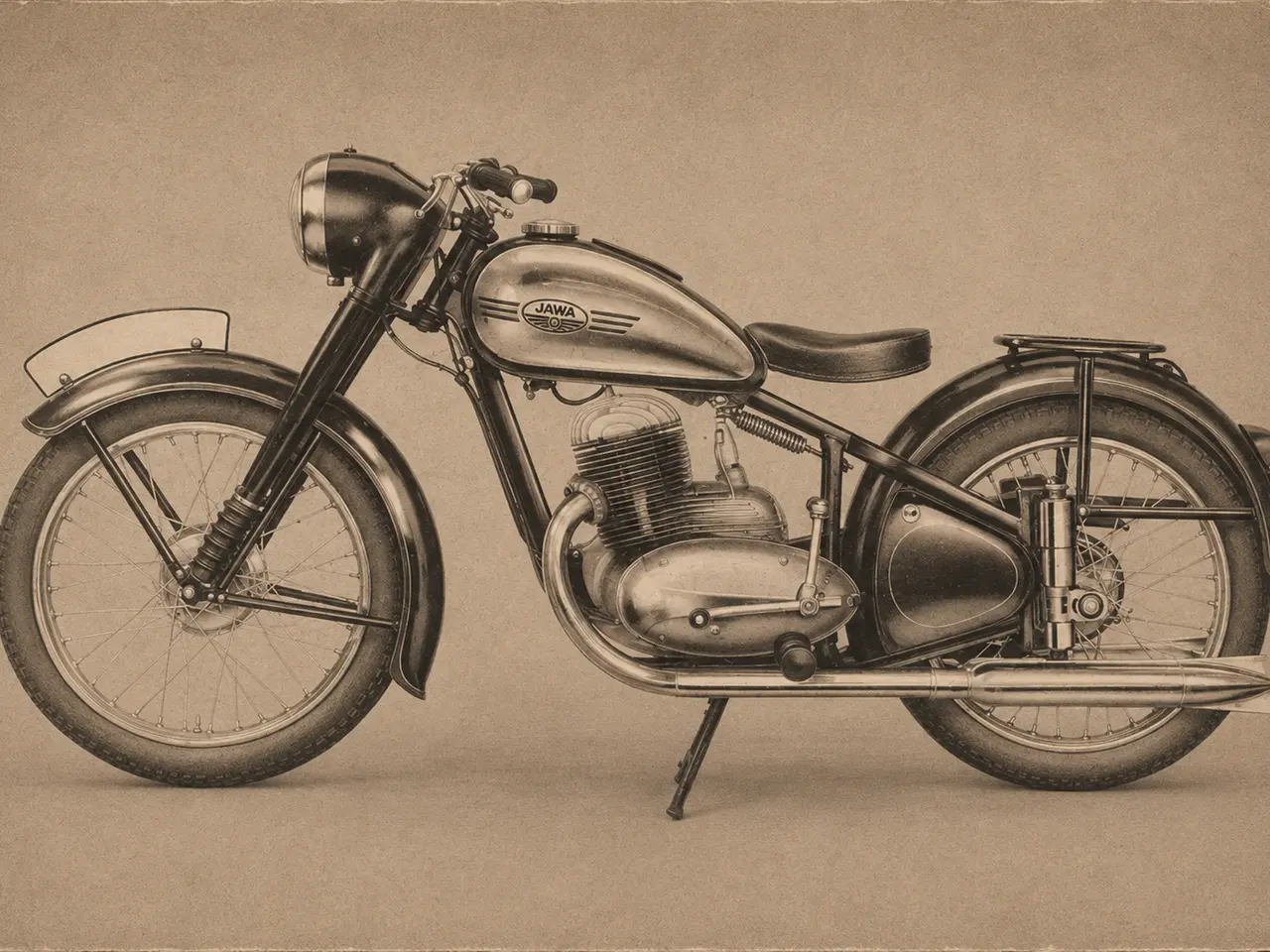 Billede 1 - LEDER EFTER JAWA OG CZ MOTORCYKLER