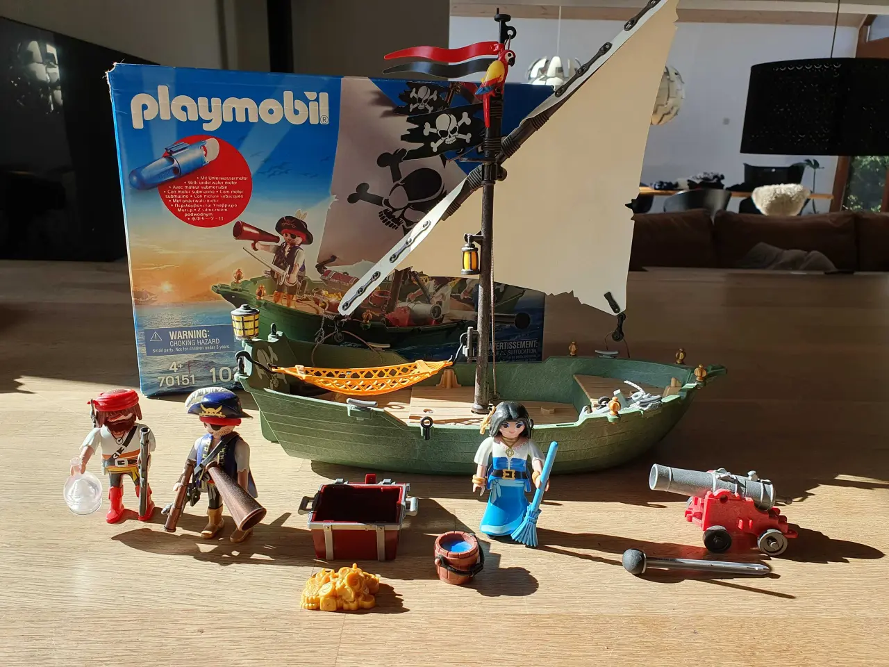 Billede 1 - Playmobil piratskib