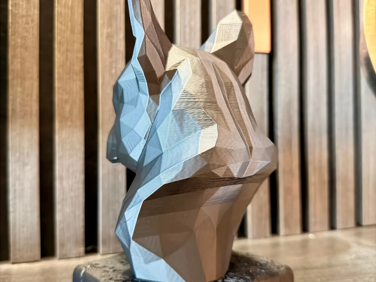 Billede 2 - Fransk Bulldog figur mat sort 20 cm