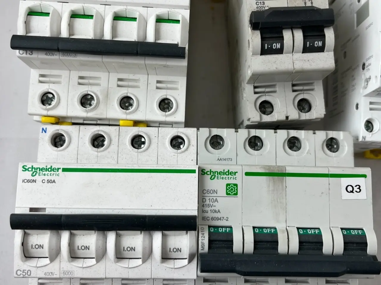 Billede 4 - Schneider Electric iC60N Acti9 Breaker RCCB parti