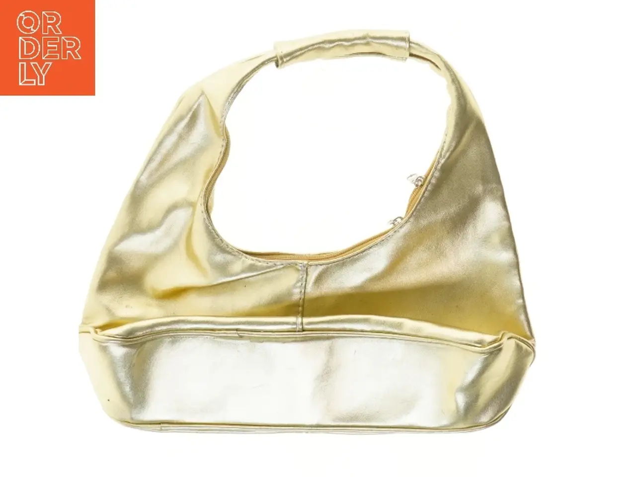 Billede 1 - Guld håndtaske (str. 33x30 cm)