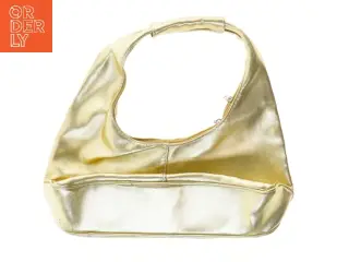 Guld håndtaske (str. 33x30 cm)