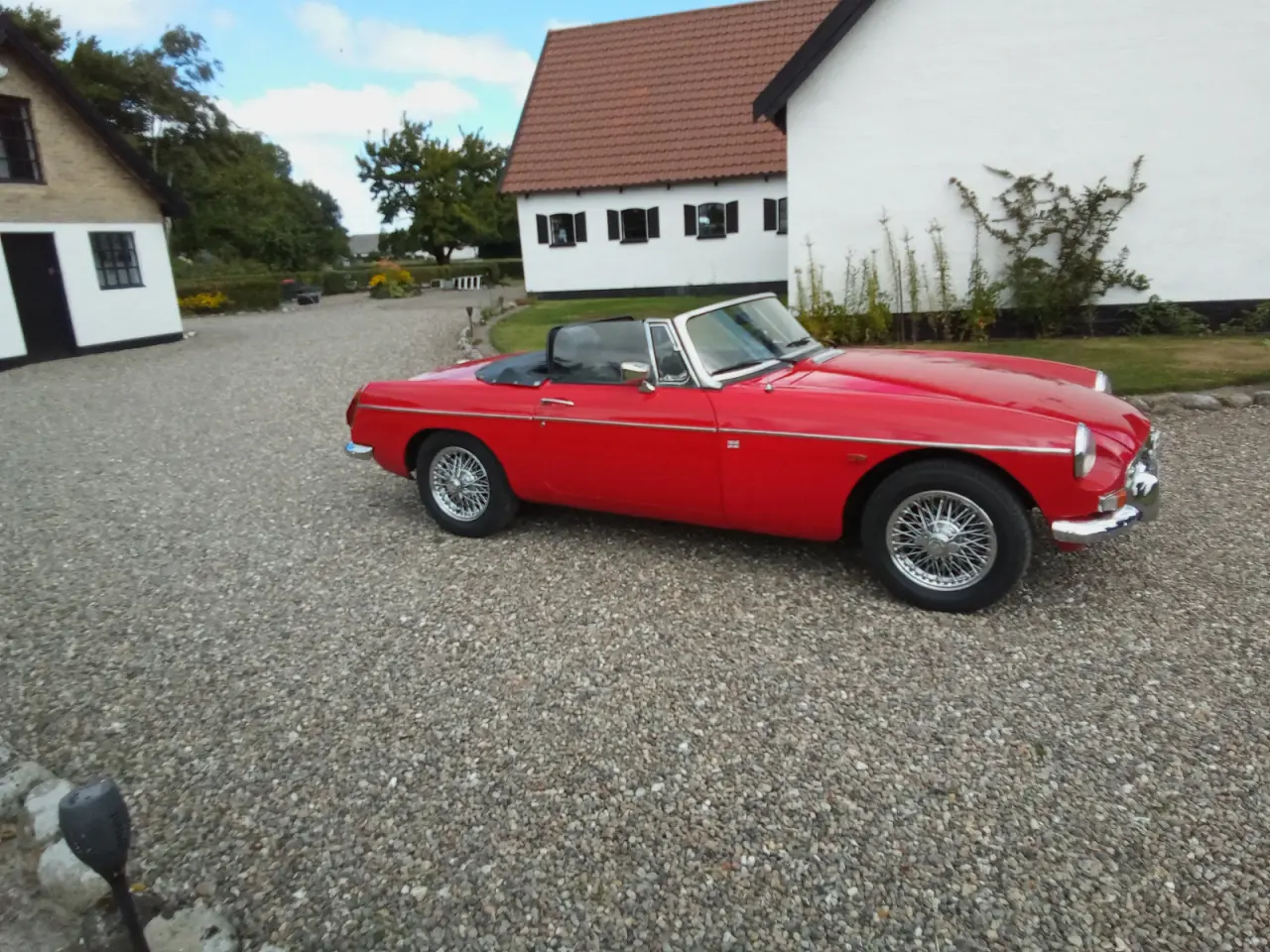 Billede 4 - RØD MGB ÅRG 1973 MED ELEKTRISK OVERDRIVE 