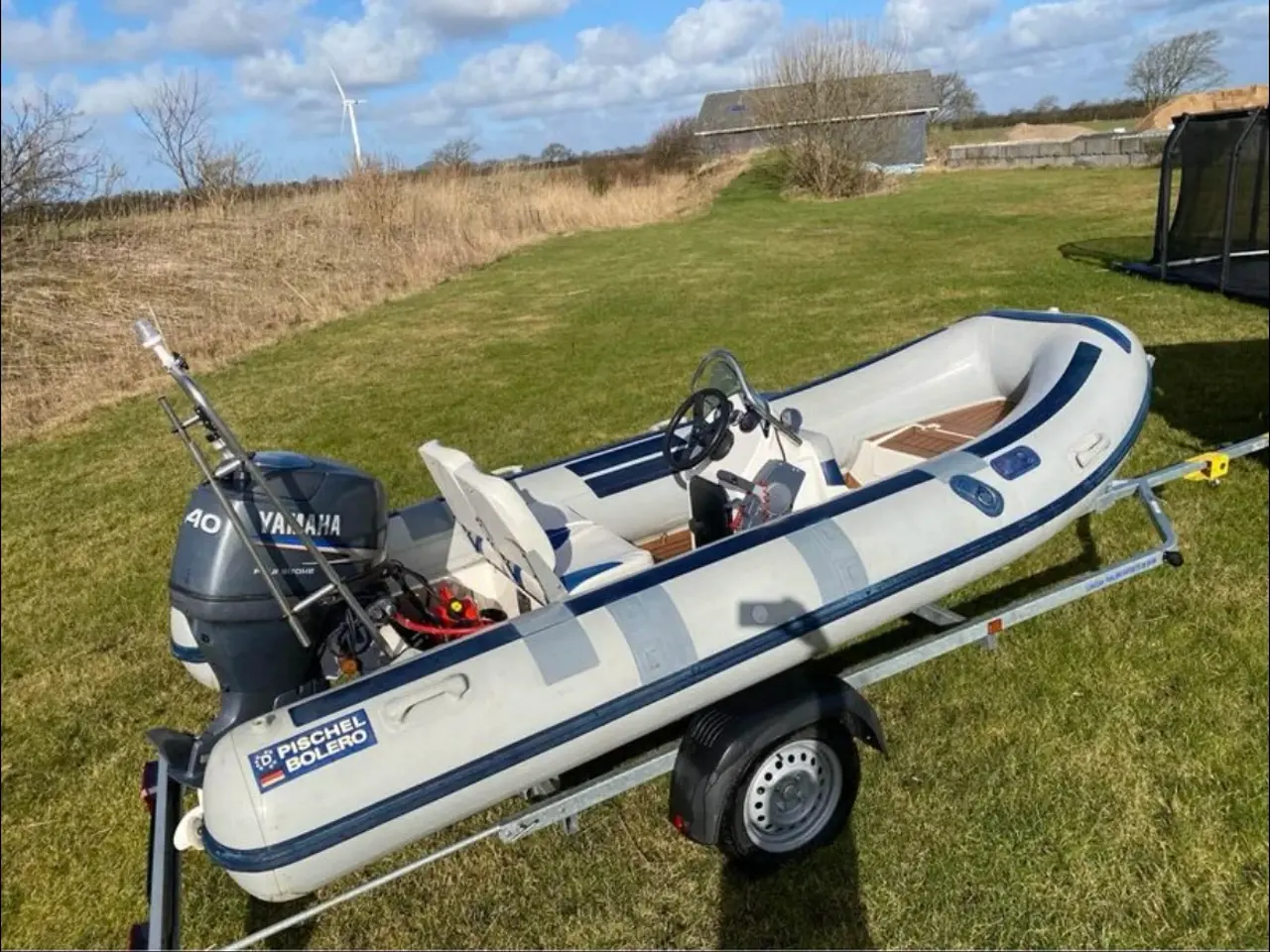 Billede 4 - Rib 400 Yamaha 40 hk