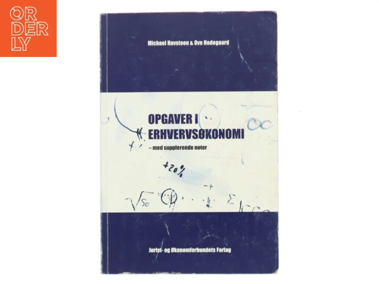 Billede 1 - Opgaver i erhvervsøkonomi - med supplerende noter (Bog)