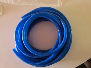 10m blå PVC Silicone slange til Akvarie ell. andet