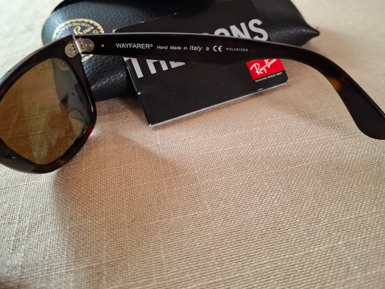Billede 5 - Ray-Ban Wayfarer solbriller dame og/eller unisex.