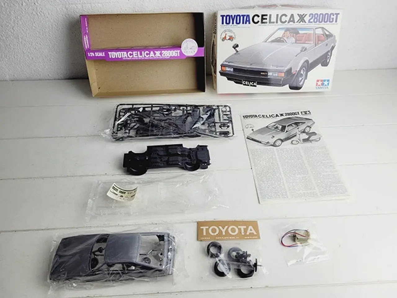 Billede 8 - ⭐️- Tamiya Toyota Celica XX 2800GT Byggesæt i 1/24
