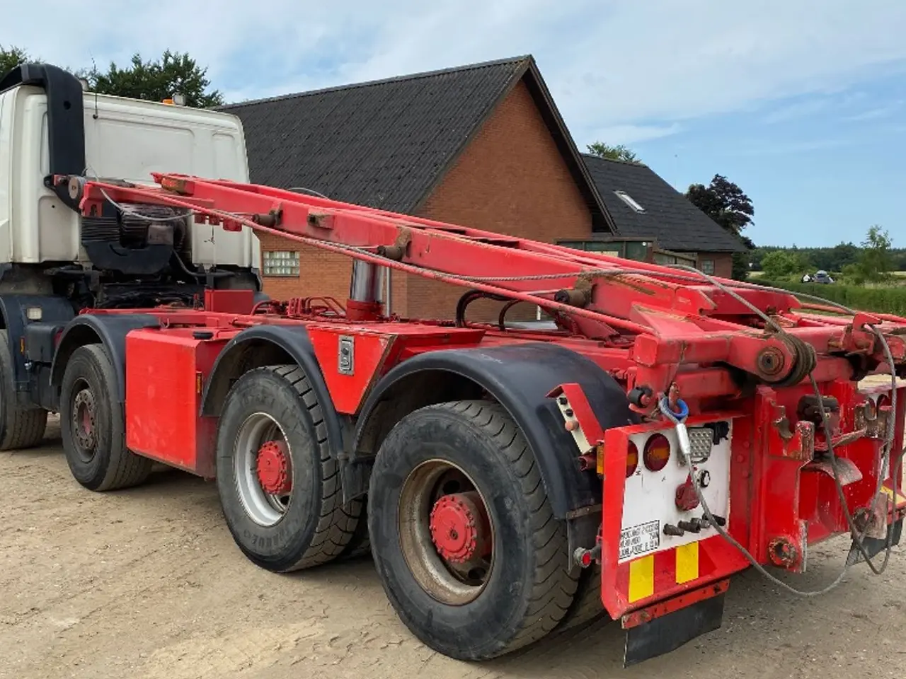 Billede 4 - Daf CF510 Hydraulic Cable Hoist Container Carrier / Euro 6
