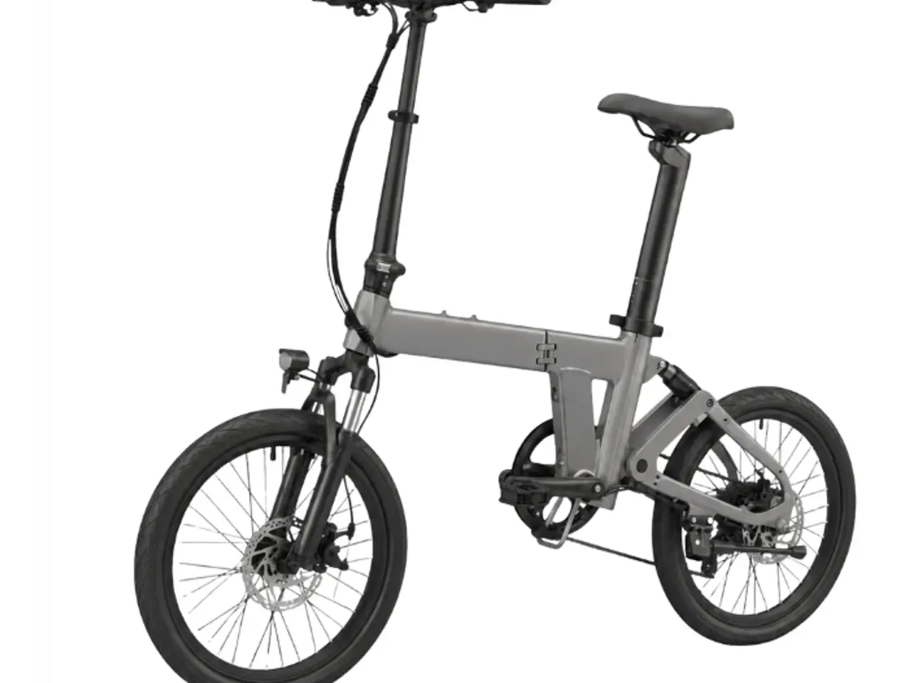Billede 1 - El-foldecykel 36V 10.4Ah - Grå