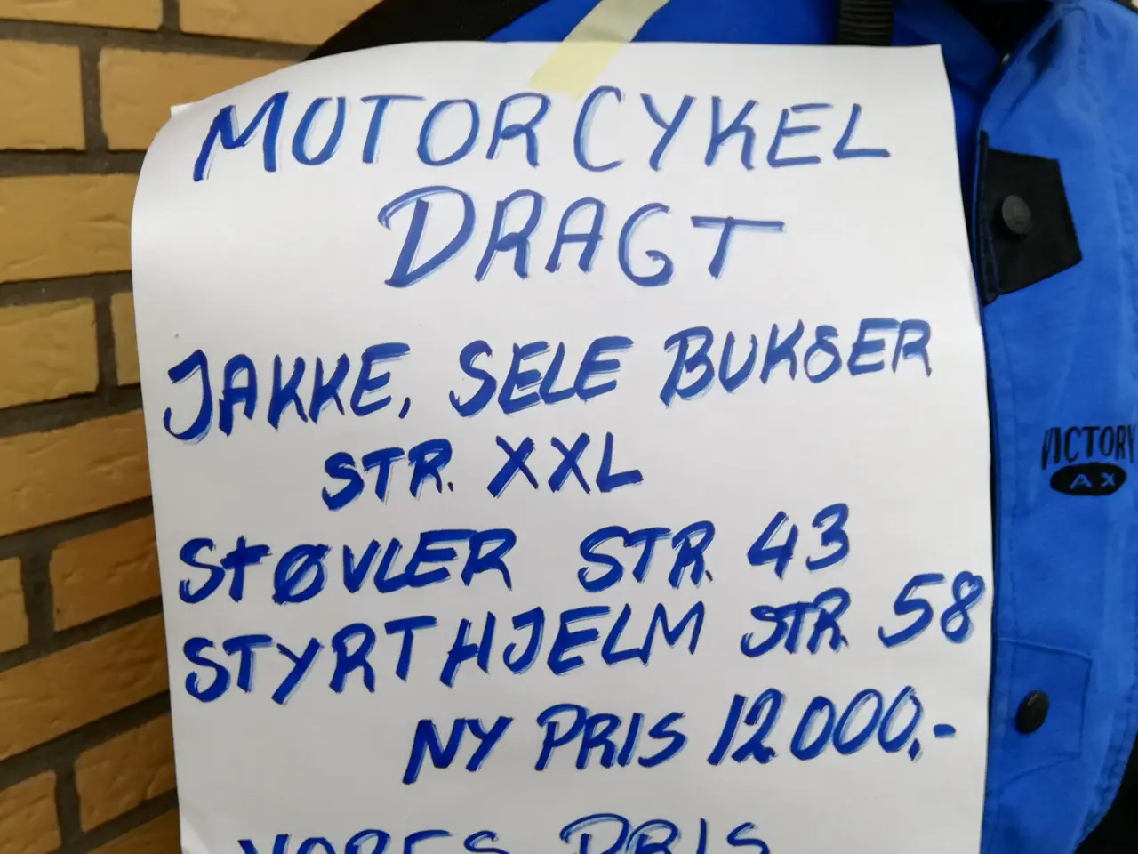 Billede 2 - Motorcykel dragt