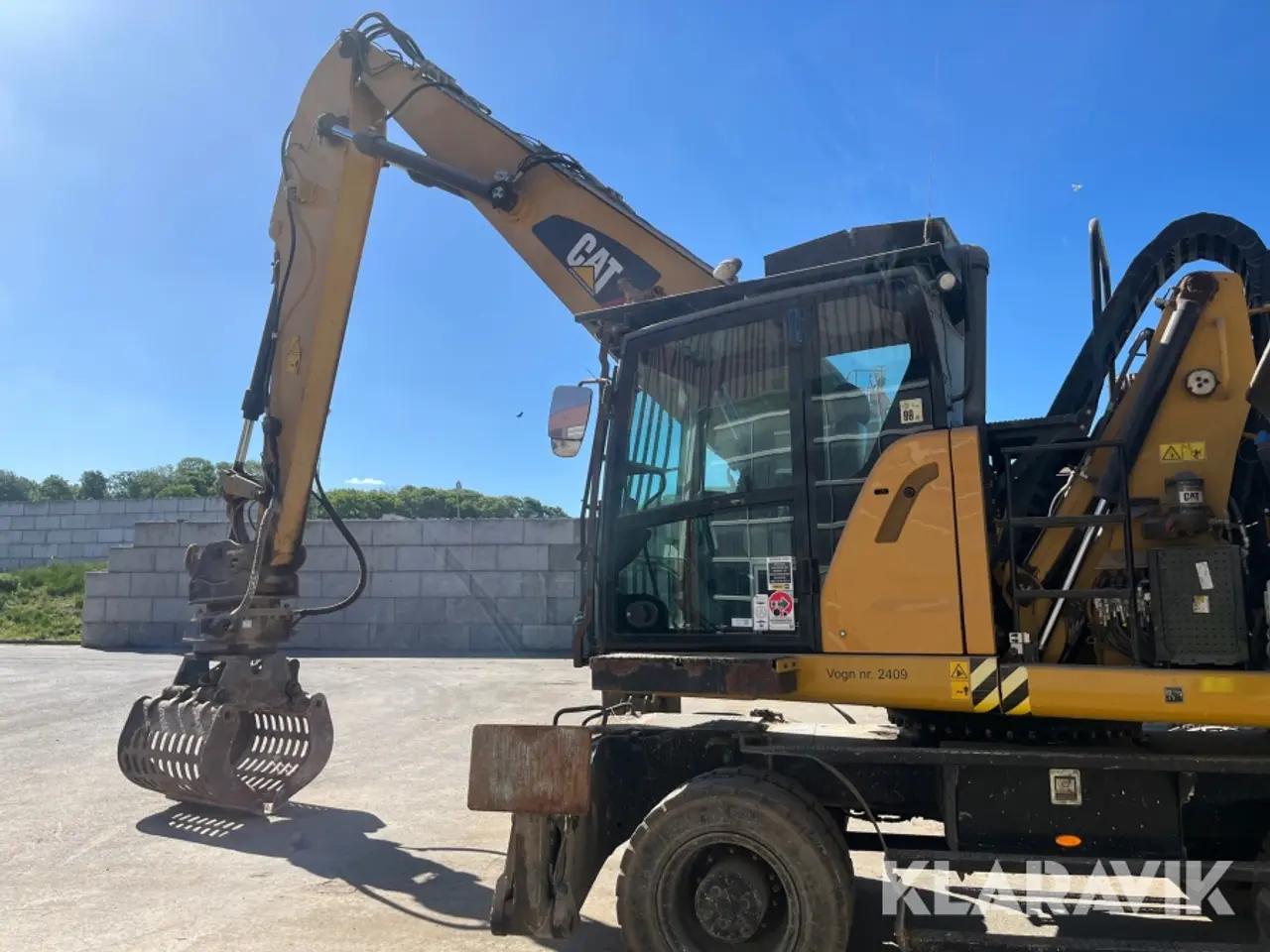 Billede 12 - Sortermaskine Caterpillar MH3022 med hævebart førerhus