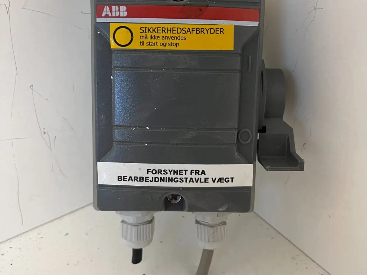 Billede 2 - ABB BWS316TPN Safety kontakt 3P 16A 400V IP65