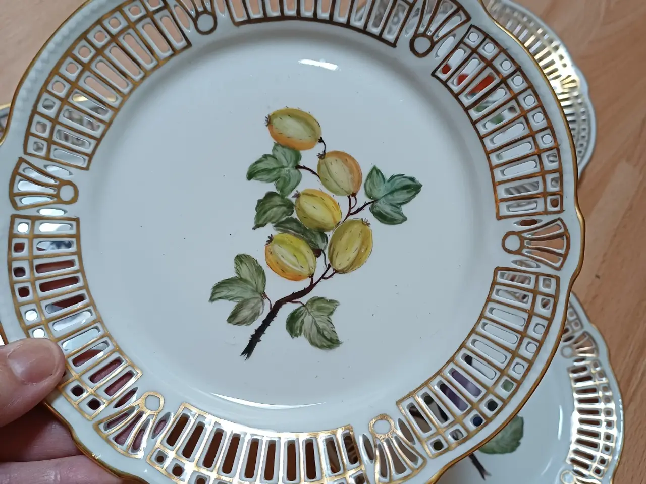 Billede 4 - 8 frugt/ dessert tallerkener