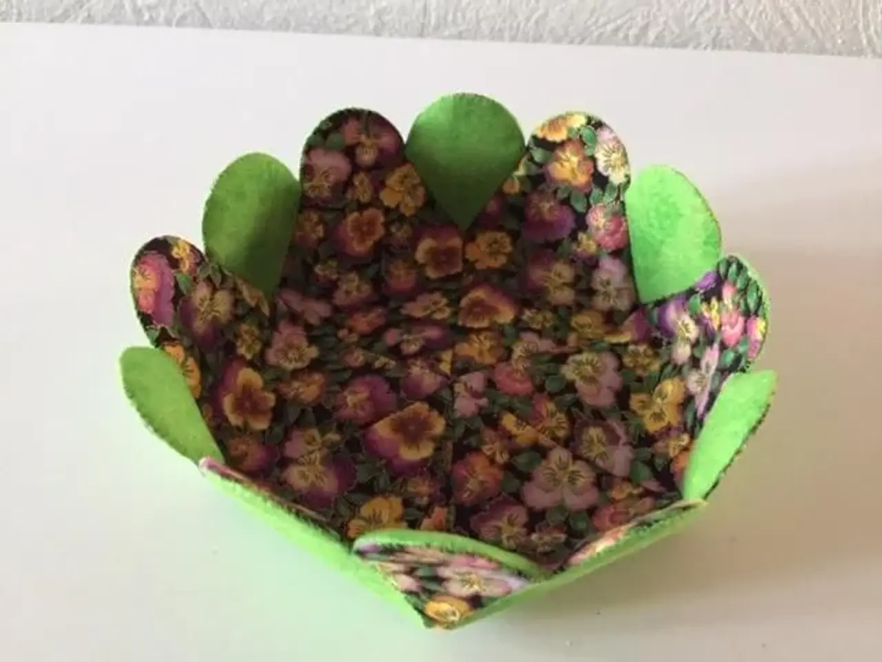 Billede 2 - Kurv i patchwork