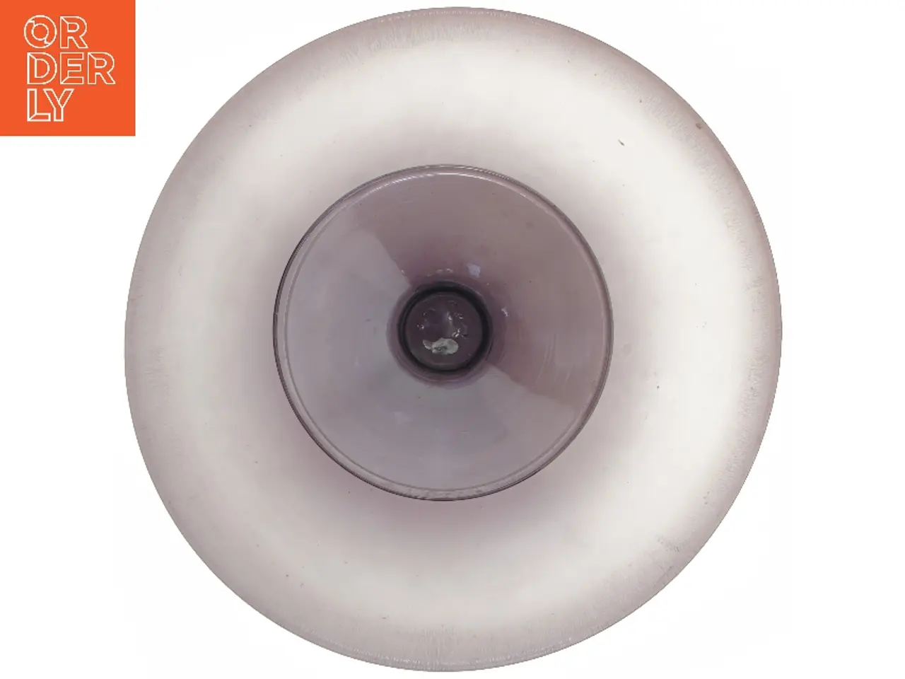 Billede 2 - Stor glasvase på fod (str. Ø 34 cm)