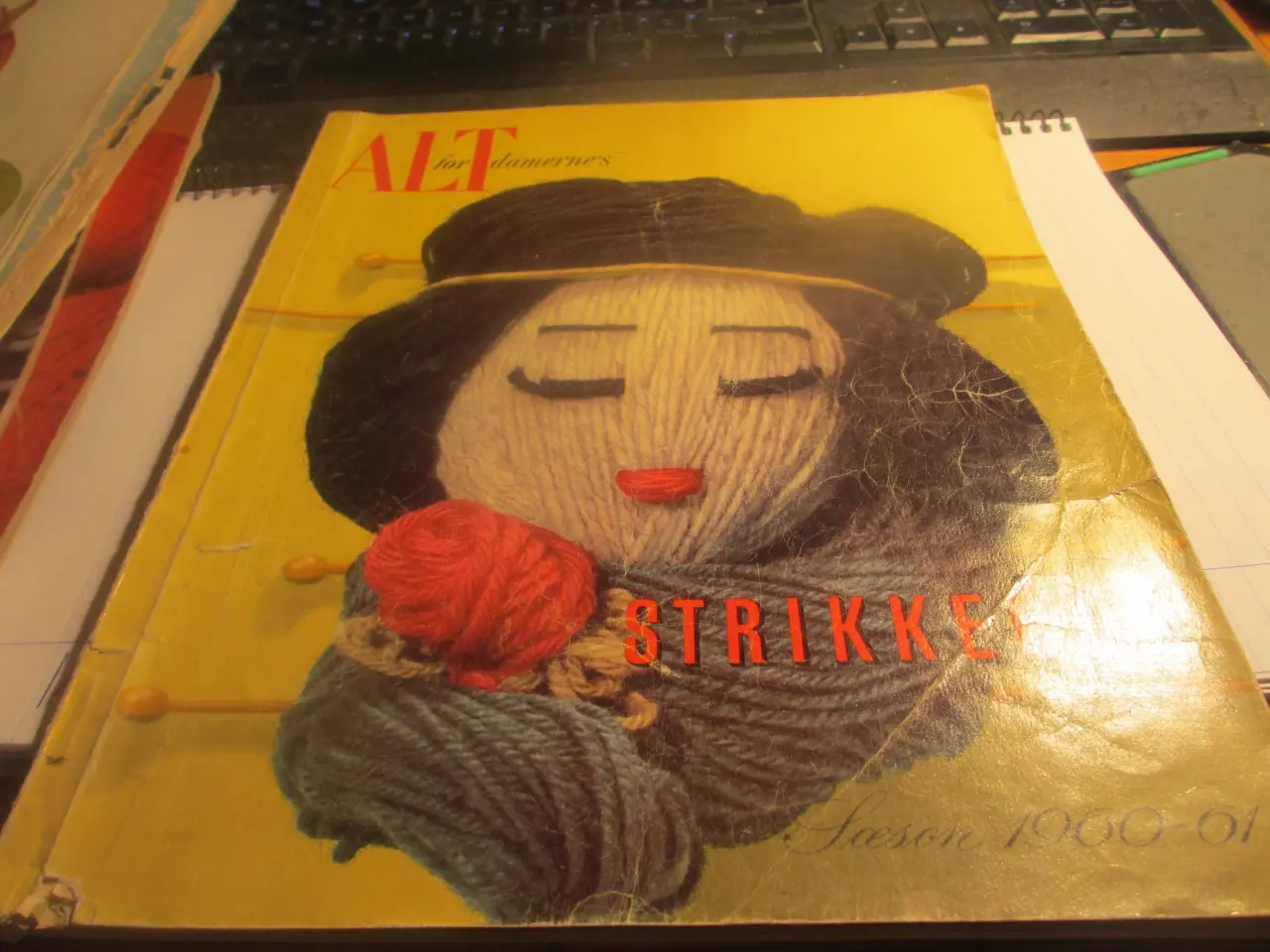 Billede 1 - strikkebog