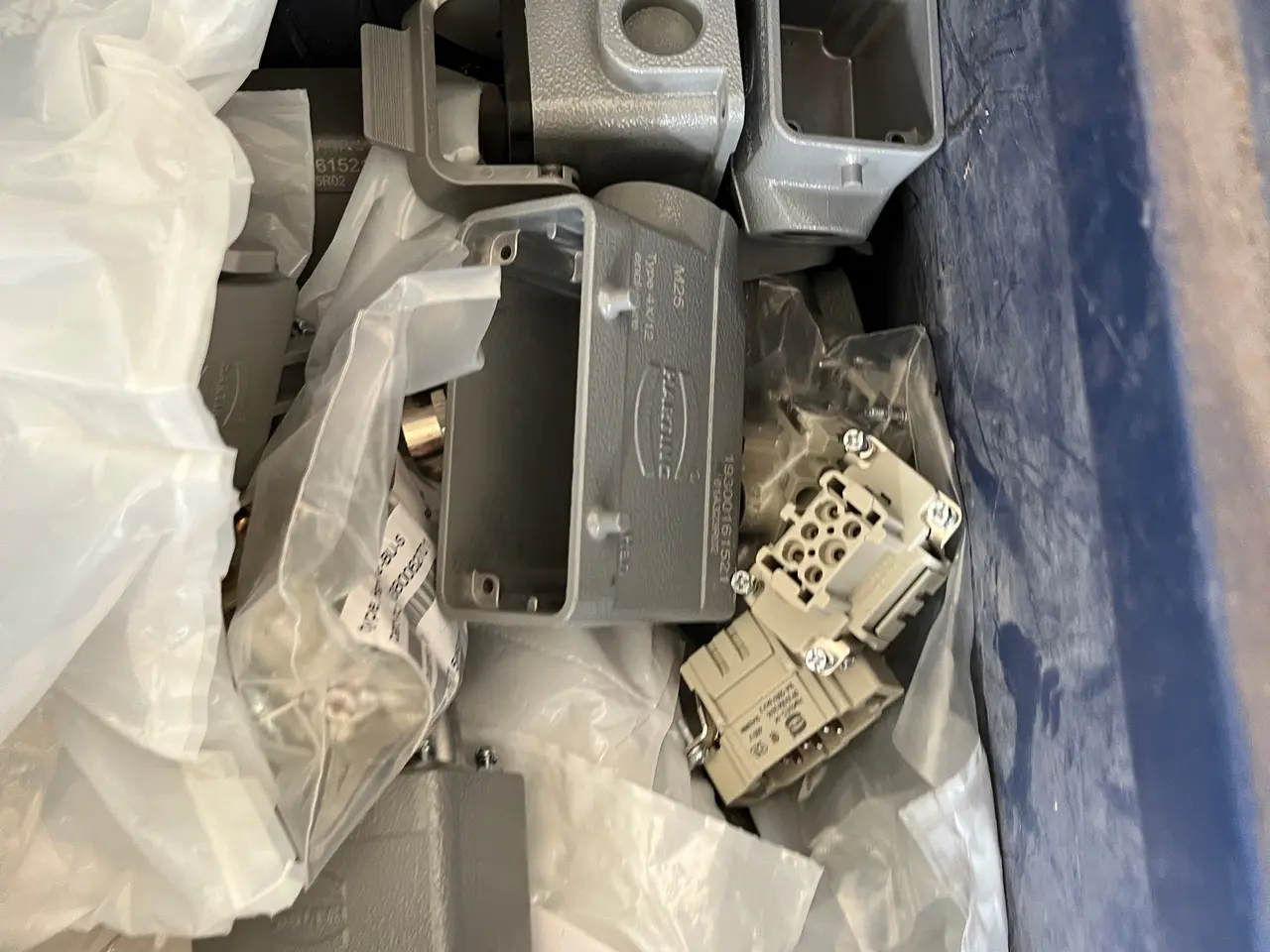 Billede 11 - Harting Han stik Hoods Housings Inserts blandet