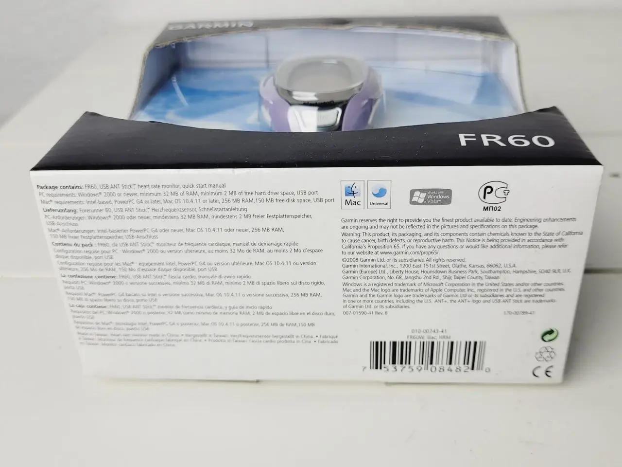 Billede 2 - ⭐️- Garmin FR60 Fitnesscomputer - Ubrugt