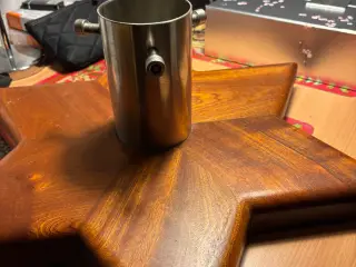 GEORG JENSEN ,JULETRÆSFOD TEAKTRÆ