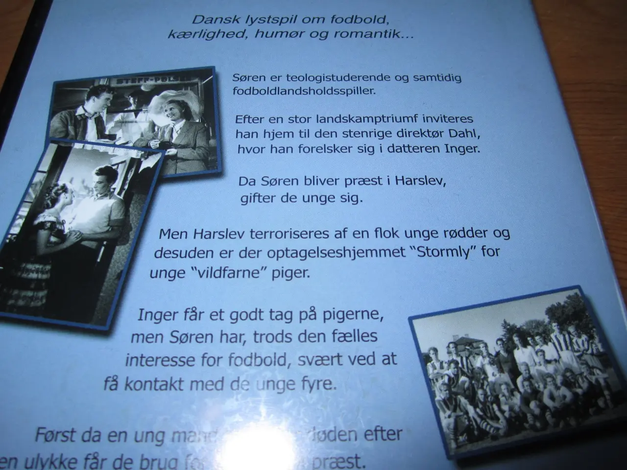 Billede 2 - Dansk lystspil. FODBOLD PRÆSTEN. BYD.