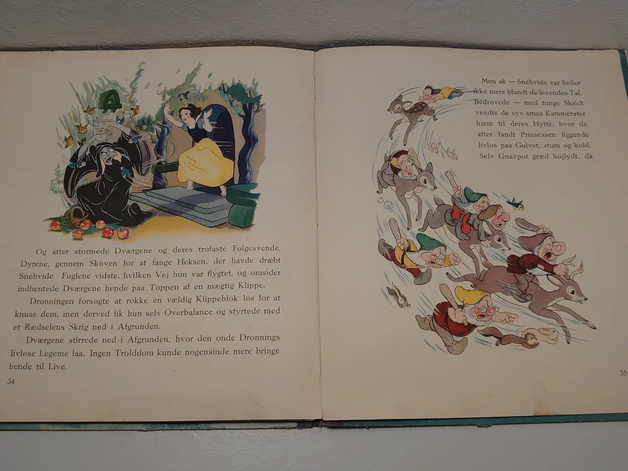 Billede 7 - Walt Disney:Snehvide og de syv dværge. 1938.